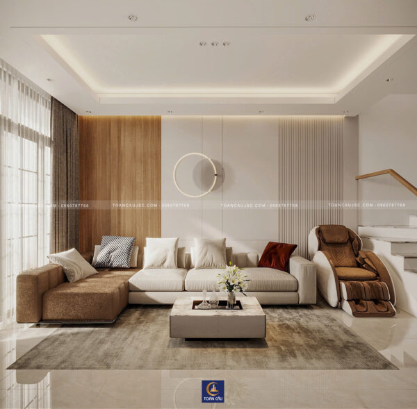 Thiết kế nội thất hiện đại anh Đồng - Phú Thọ