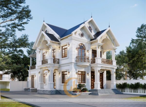 Biệt Thự Tân Cổ Điển Mái Thái 2 Tầng - Anh Phương - Ninh Bình