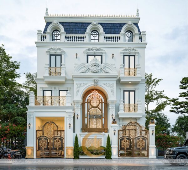 BIỆT THỰ TÂN CỔ ĐIỂN 3 TẦNG -CHỊ HẰNG- BẮC NINH